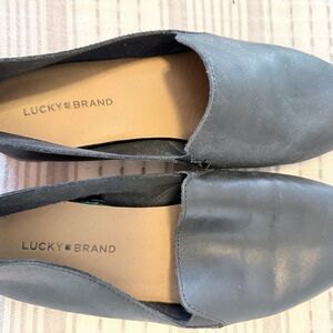 Lucky Brand Women's Black Loafers